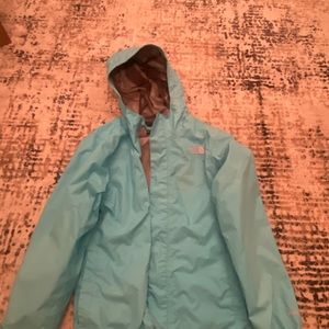 Kids North Face rain jacket